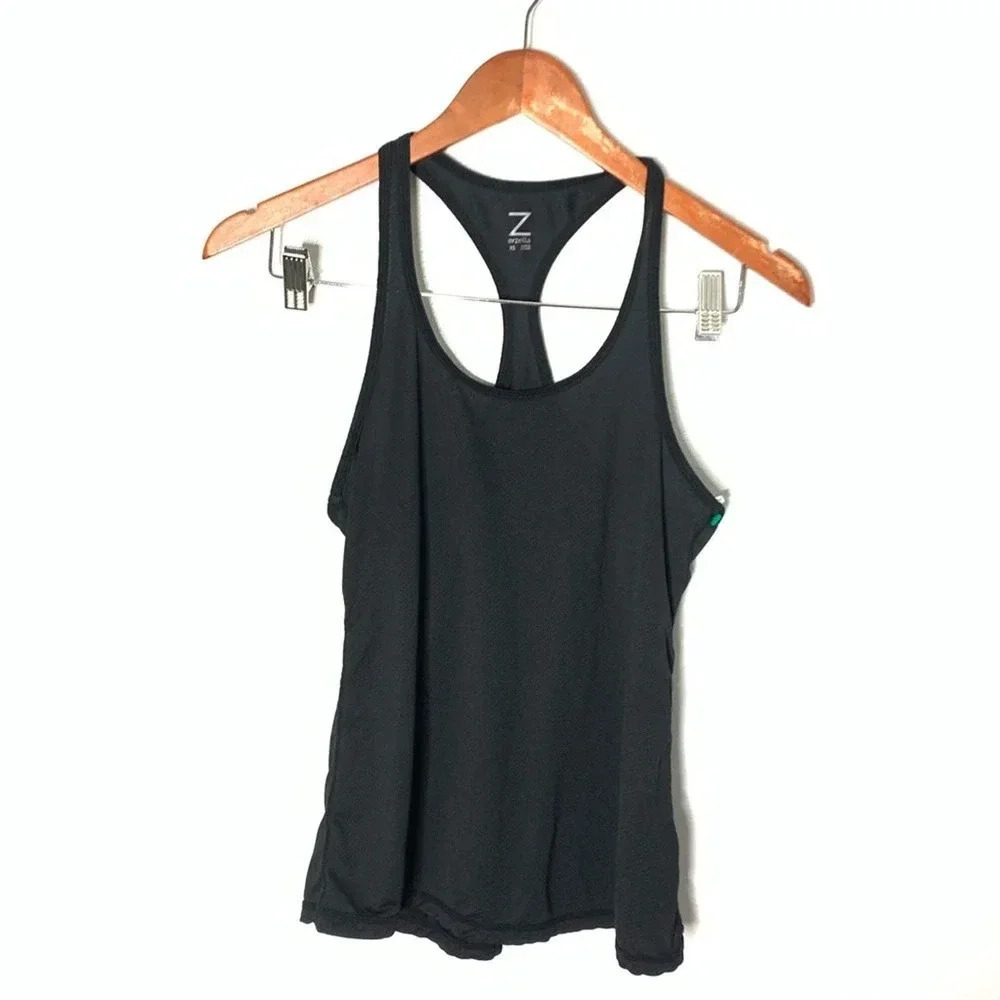 Zella Black Racerback tank size xs